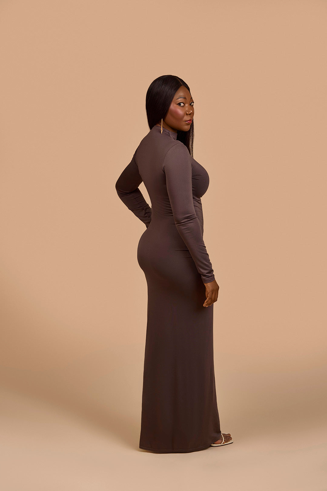 Mocha Luxe Dress